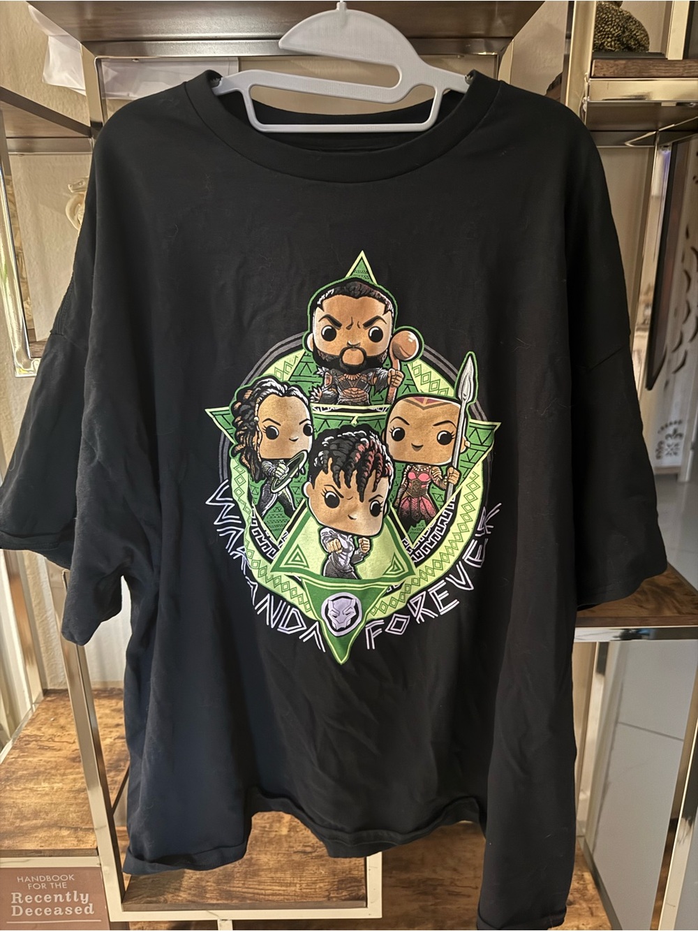 3XL Funko POP! Marvel Collector Corps Black Panther Wakanda Forever Tee T-Shirt